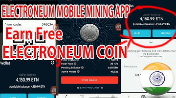 Electroneum (ETN) | Mobile Mining APP LAUNCHED | HOW TO Earn Free ETN | HINDI