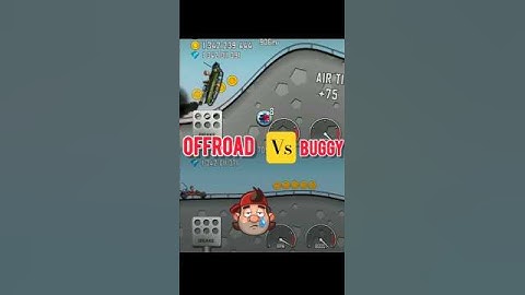 OFFROAD Vs BUGGY RACE - hill climb racing game#shorts#