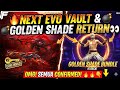 Next Evo Vault Kab Aayega? 🧐 Golden Shade Bundle Return Date Confirm! 🤯   2 April Evo Vault 