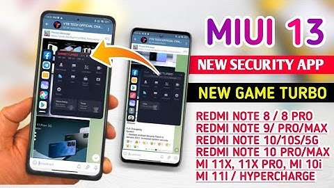 New Miui 13 Security App Update With New Game Turbo 5.0 | NEW SECURITY APP UPDATE BETTER BATTERY