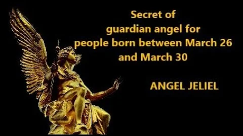 Secret of guardian angel for people born between M...
