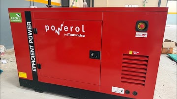 15kva Mahindra Refurbished silent Generator with full load testing Hathras Up delivery 