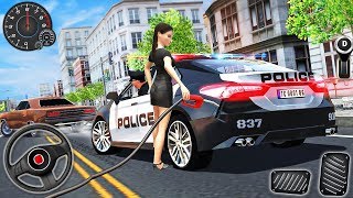 Car Simulator Japan Toyota Camry 3.5 - Police Car Driving - Android GamePlay screenshot 4