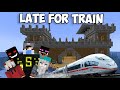 When himlands entities are late for train | parkour