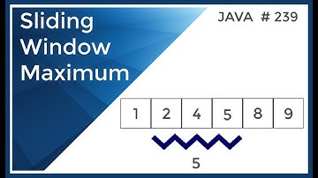 Sliding Window Maximum