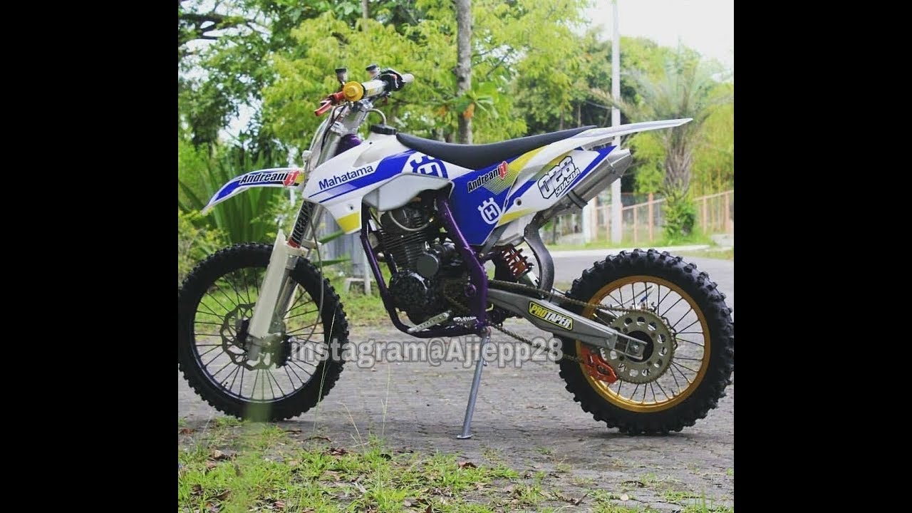 Modifikasi Honda Tiger Supermoto YouTube