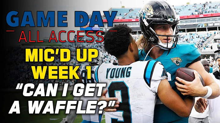 NFL Week 1 Mic'd Up! "Can I get a waffle?" | Game Day All Access