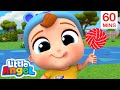 🍭Lollipop Song🍭YUMMY! | Little Angel | Kids Cartoons &amp; Nursery Rhymes | Moonbug Kids