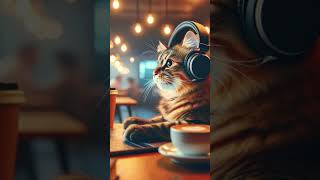 Cafe Music Cat #cat #cafe #studymusic
