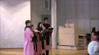 20121209 만하임한인교회 봉헌송 오 베들레헴 작은 골