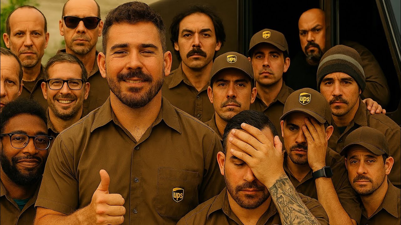 Опрос водителей UPS о том, сколько они зарабатывают.