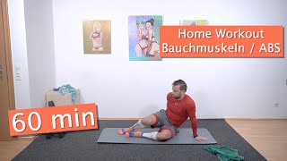 ABS / Bauchmuskeln / 60 min / Home Workout