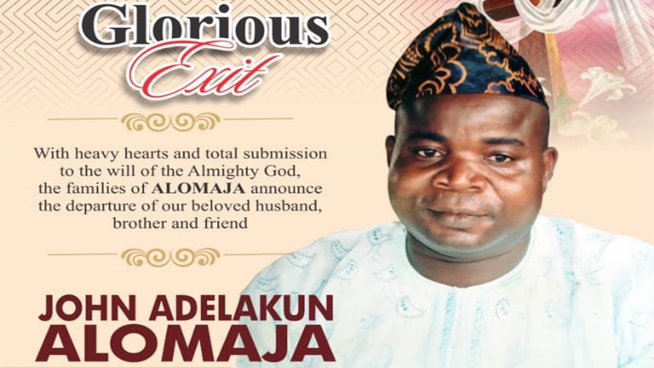 FUNERAL SERVICE - Bro. John Alomaja. 8 - 11 - 2024. Apostolic Faith Ondo Area