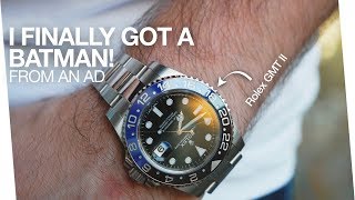 Buying my first NEW ROLEX - Rolex GMT Master II BLNR