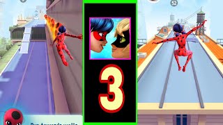 Ladybug and Cat Noir game level three | ٣الفتاة الدعسوقه المستوى screenshot 3