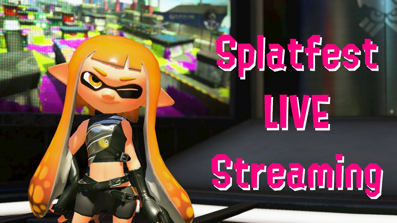 LIVE STREAM - Splatoon 3 Splatfest World Premiere Gameplay - YouTube