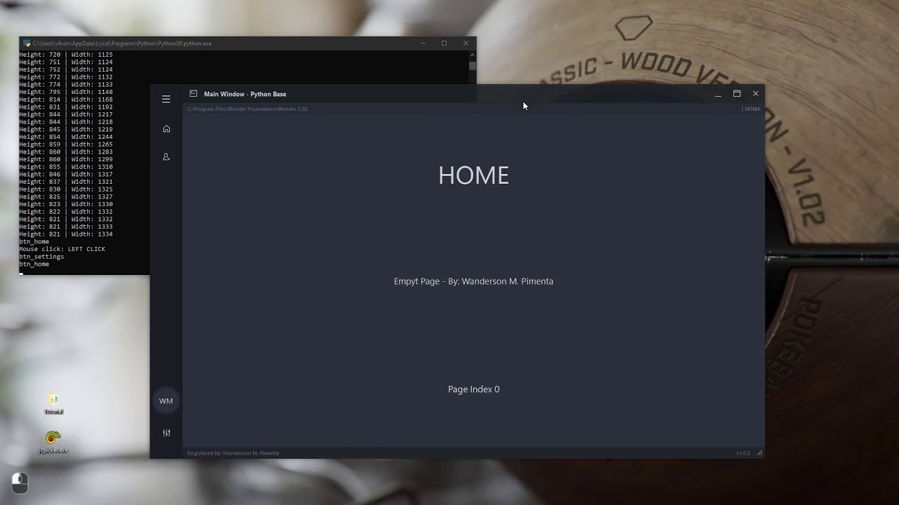 Python 3 Modern GUI Flat GUI Layout Interface PySide2 Or 