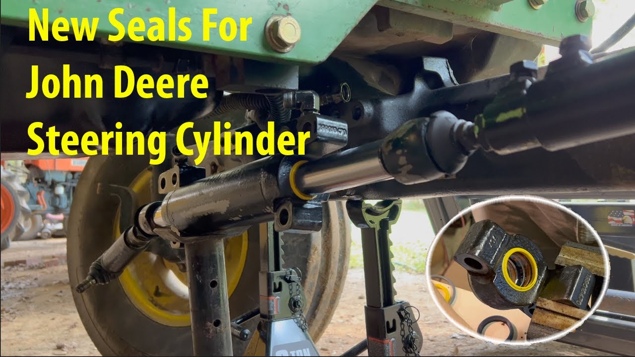 How to Remove Steering Cylinder from Tractor  