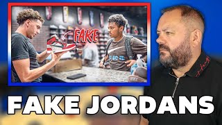 He Tried Selling Fake Jordans! REACTION | OFFICE BLOKES REACT!!