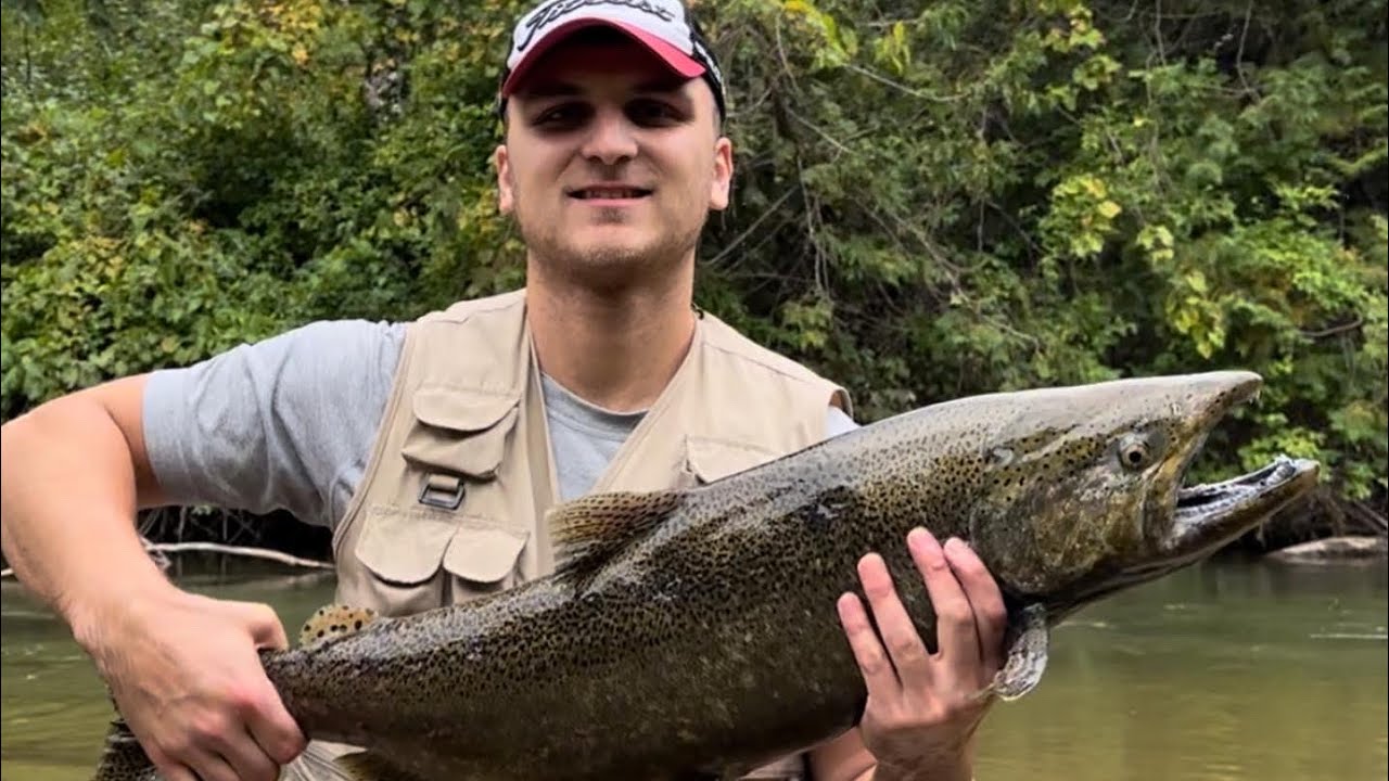 Betsie River Salmon Fishing 2022 YouTube