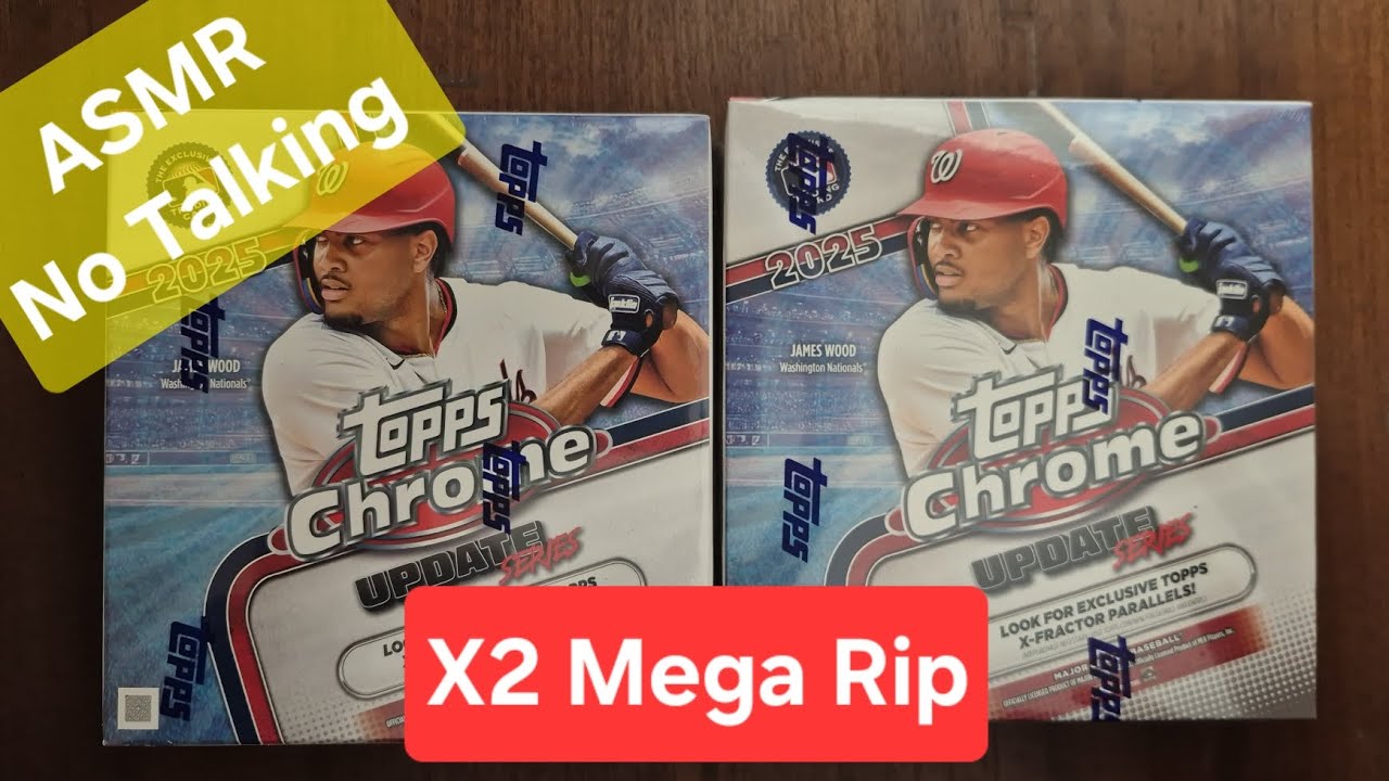 ASMR No Talking | Rookie Search - Baseball Sports Card Opening