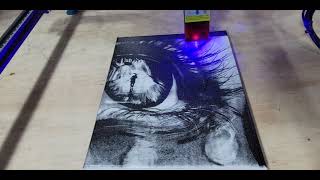 Comgrow Comgo Z 1 10 Watt Laser Review on Canvas (Is it Worth the Money I will let you decide 😀)