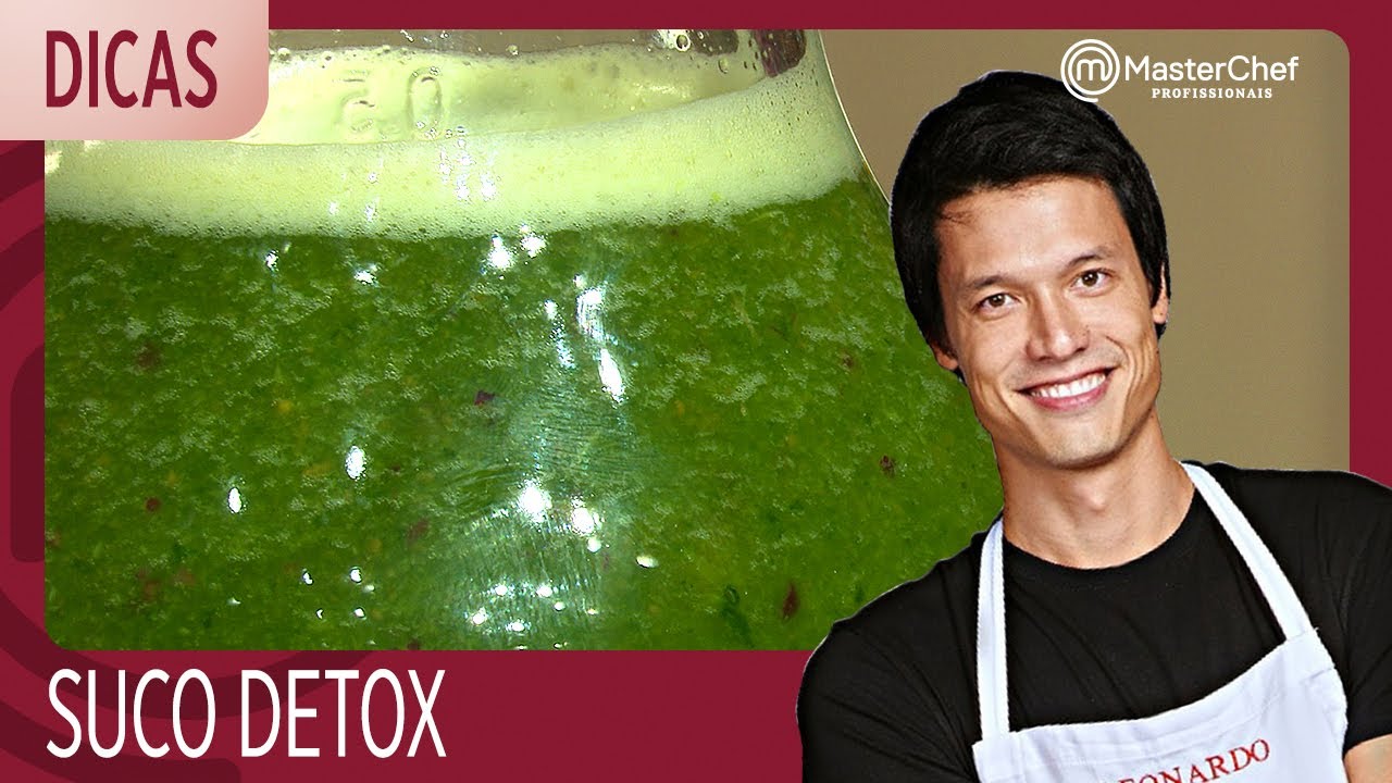 SUCO DETOX com Leo Young | DICAS MASTERCHEF | MasterChef Brasil