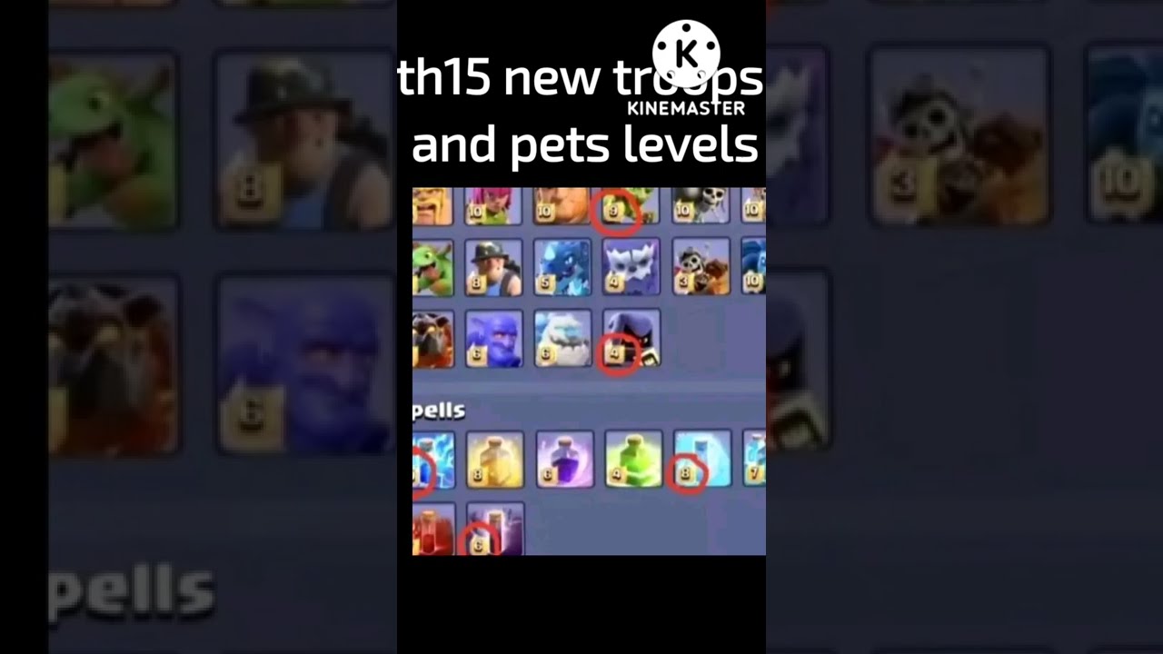 clash of clans sneak peek Th15 leaks new troops and pet levels 
