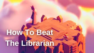 TUNIC Gameplay Boss Guide - How To Beat The Librarian