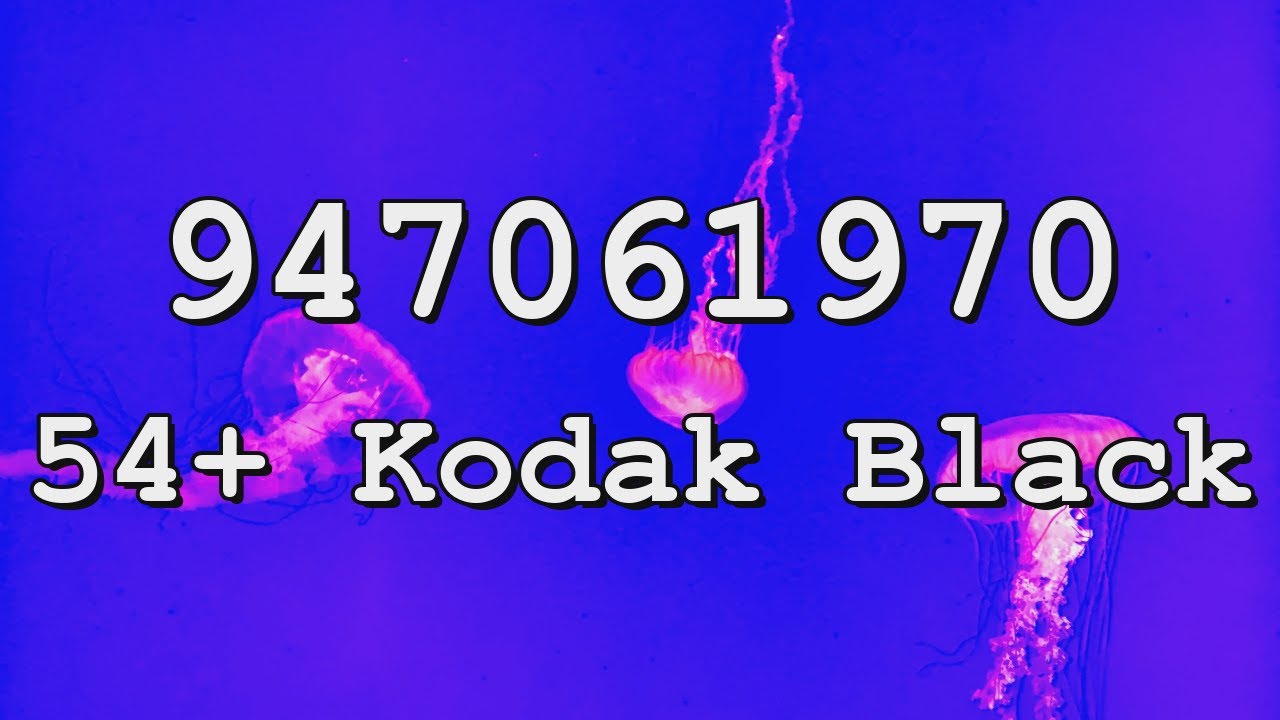 54 Kodak Black Roblox Music Codes Youtube - roblox zeze id