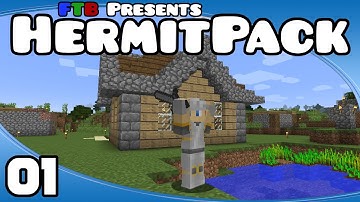 HermitPack - Ep. 1: The Hermitcraft Modpack! | Minecraft Modded Survival