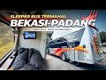 Tiket nyaris sejuta   seperti apa layanannya sleeper bus miyor bekasi  padang