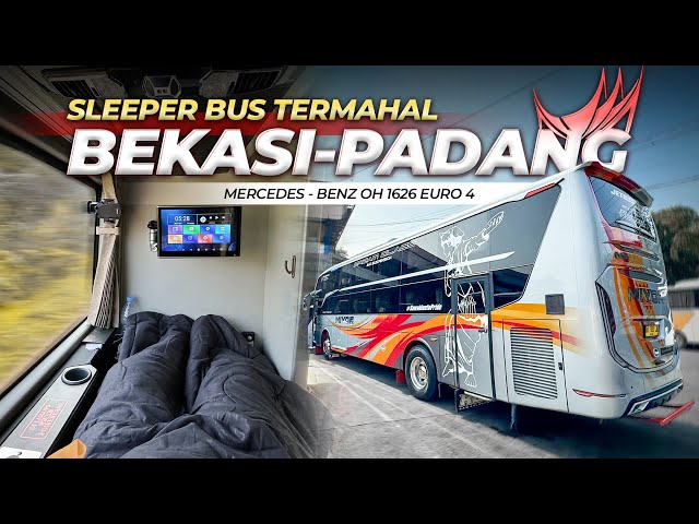 Tiket Nyaris Sejuta ‼️  Seperti Apa Layanannya ?Sleeper Bus Miyor Bekasi - Padang class=