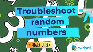 Troubleshoot random numbers in Power Query