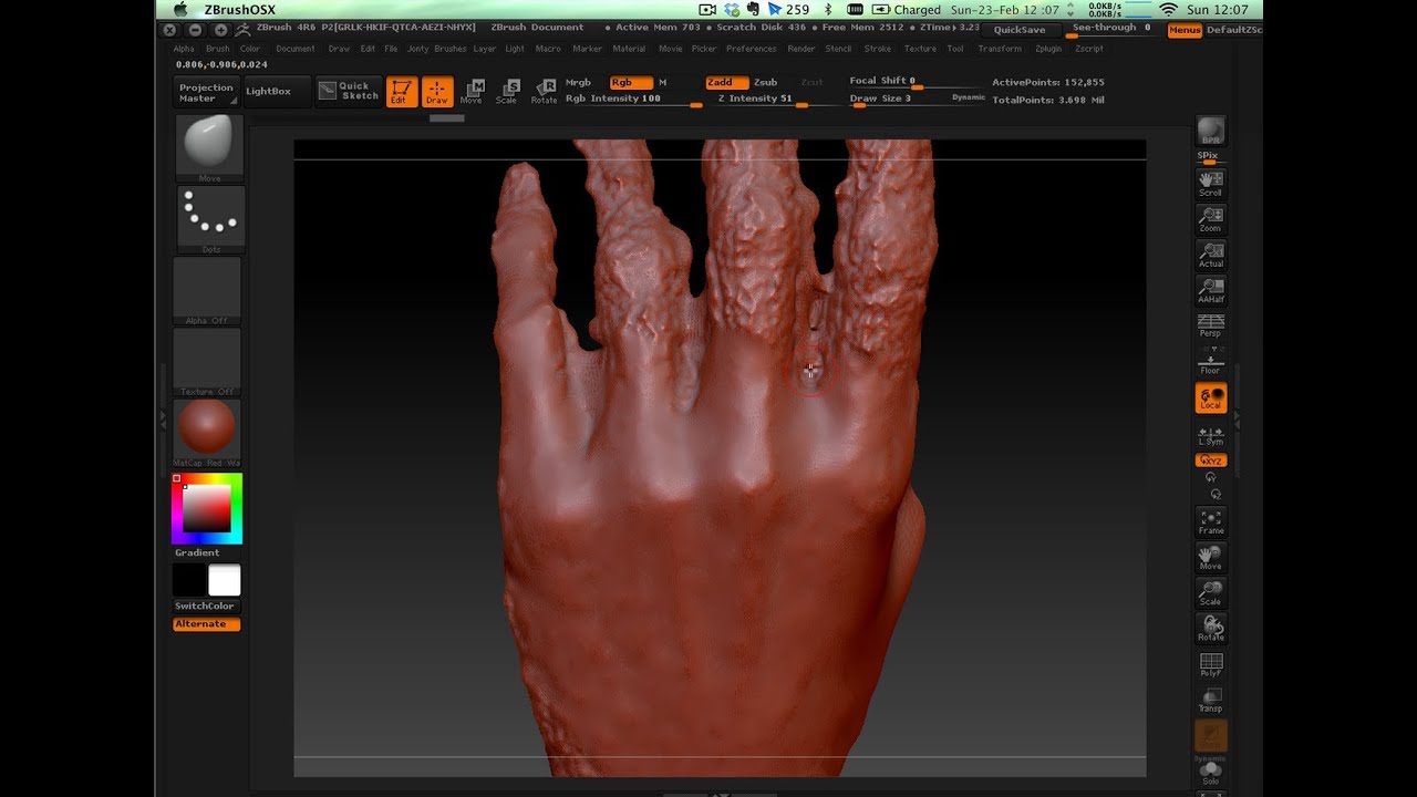 how to clean out a bloated file zbrush