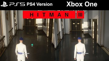 HITMAN 3 Xbox One Vs PS5 PS4 Version Graphics Comparison 4K Game Capture [20 Minute Gameplay]