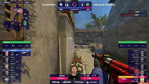Dev1ce 3v1 CLUTCH ROUND | NİP VS G2 | BLASTPRİMİER #CS #CSGO #Dev1ce