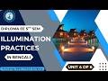 ILLUMINATION PRACTICES | UNIT 4Illumination Control&amp;Control Circuit | WBSCTVESD | DiplomaEE   5Thsem