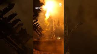 Russia Releases Footage Showing Satellite Launch