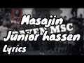 Junior  masajin  lyrics les paroles