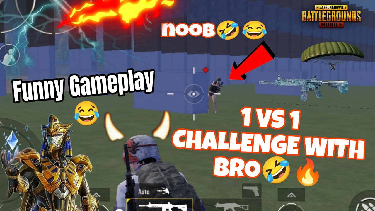 1v1 challenge bgmi💥Showdown with My Bro – Who’s the Real King of BGMI ...
