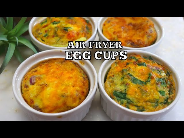 Air Fryer Egg Bites – Melanie Cooks