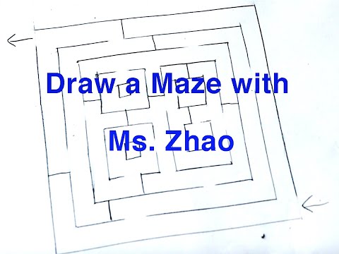 How to Draw a Maze