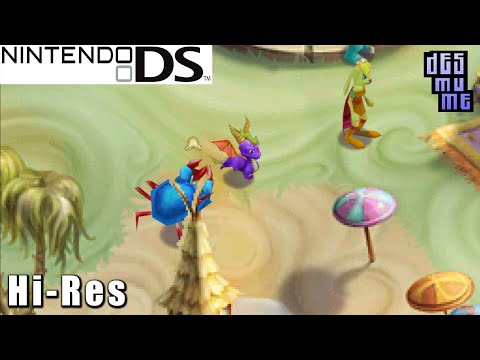 Spyro: Shadow Legacy - Nintendo DS Gameplay High Resolution (DeSmuME)