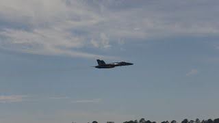 Blue Angels Sneak Pass Maxwell AFB 2024