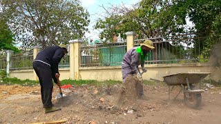 People Are Not Happy When There Is A Garbage Dump On The Sidewalk. We will clean it.