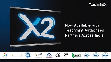 Meet Teachmint X2 - Google EDLA Certified and Secure AI Interactive Whiteboard!