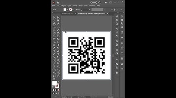 how to make qr code in adobe illustrator #adobeillustrator