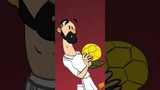 Karim Benzema Wins Mens Ballon Dor 2022 For First Time  shorts