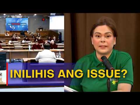 Panolong: Inilabas ni VP Sara ang press conference upang kontrahin ang mga bagong alegasyon